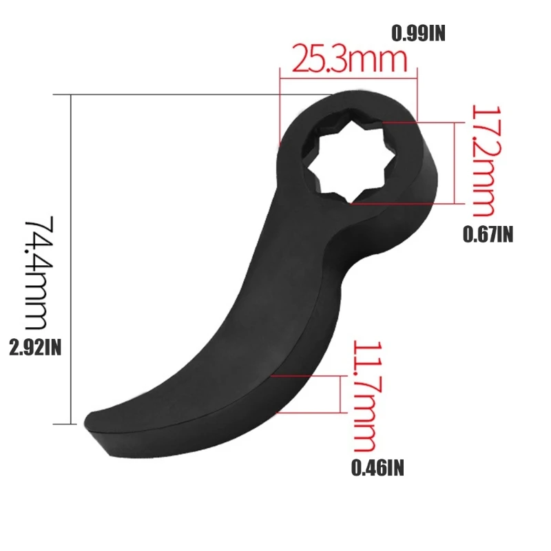 CV Joint Axles Wrench Spanner Tool Quick and Easy Disassembly Suitable for Mechanics & DIYer Car Enthusiasts Easy to Use