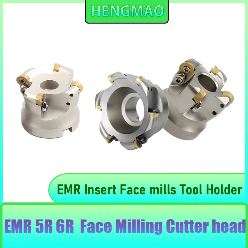 

EMR 5R 6R 8R 50 63 80 100 125 160 EMRW Face Milling Cutter head EMR Face Mill Cutter Head For RPMT Insert Face mills Tool Holder
