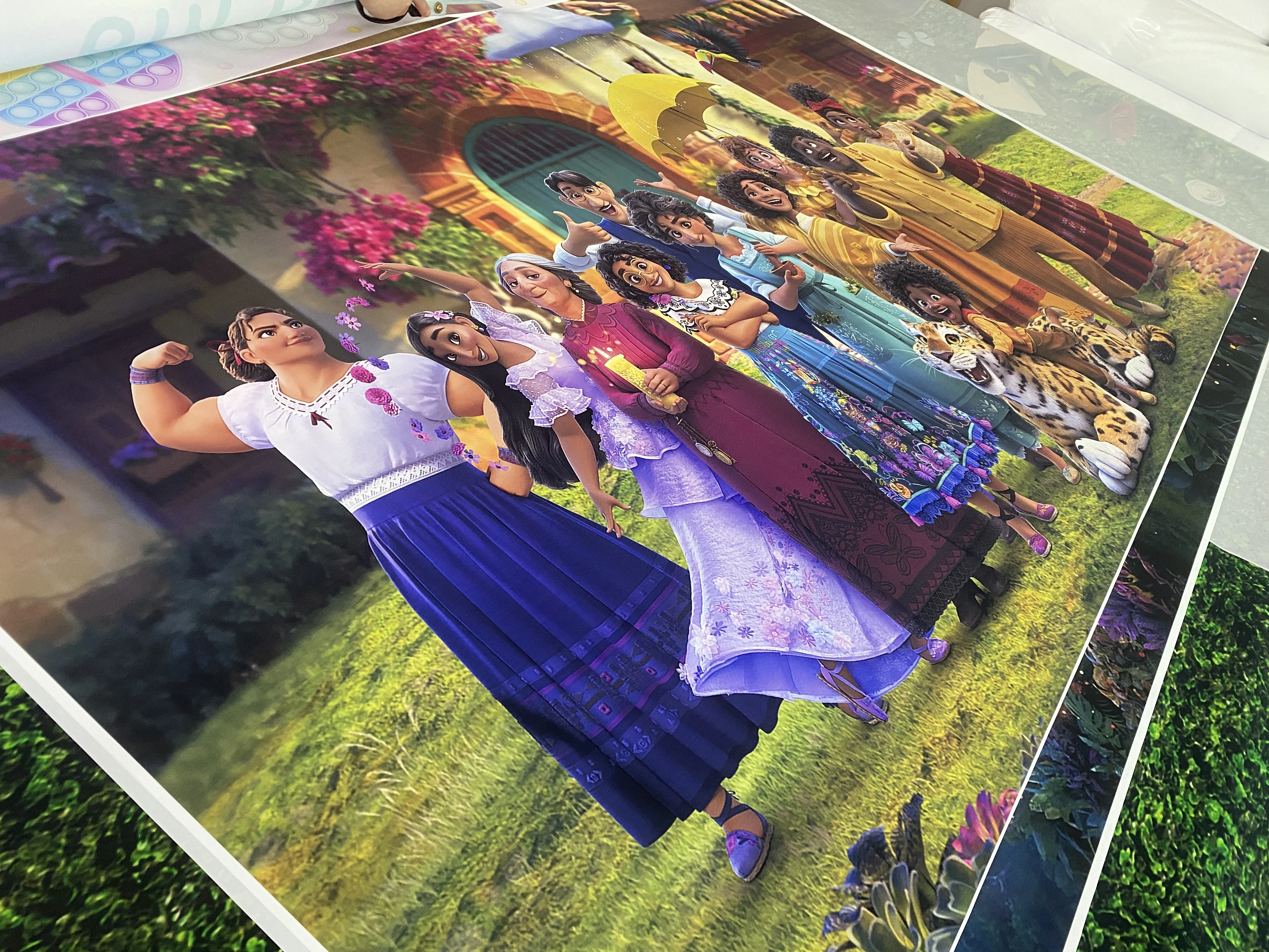 Disney Encanto Mirabel Photography Backdrops Girls Happy Birthday Party Decorations Vinyl Children Photo Studio Props Background