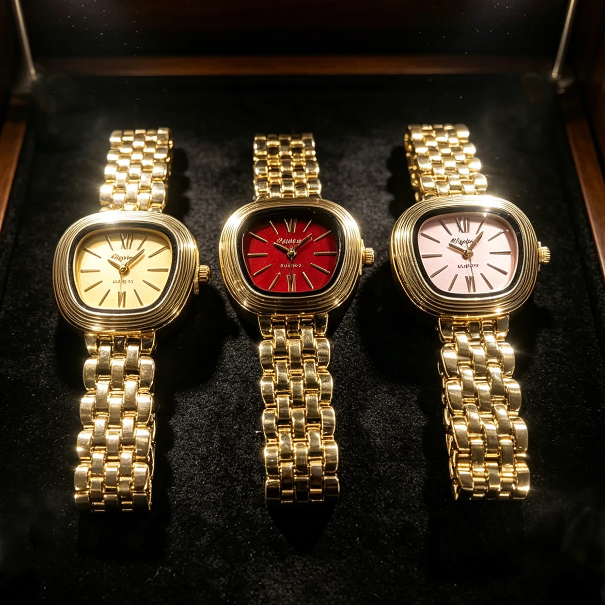 Luxury Watch Value - New Butterfly Double-Button Steel Strap Women's