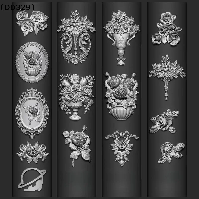 3D-форма для ногтей с винтажны – обзор и цена Nail Art Vintage