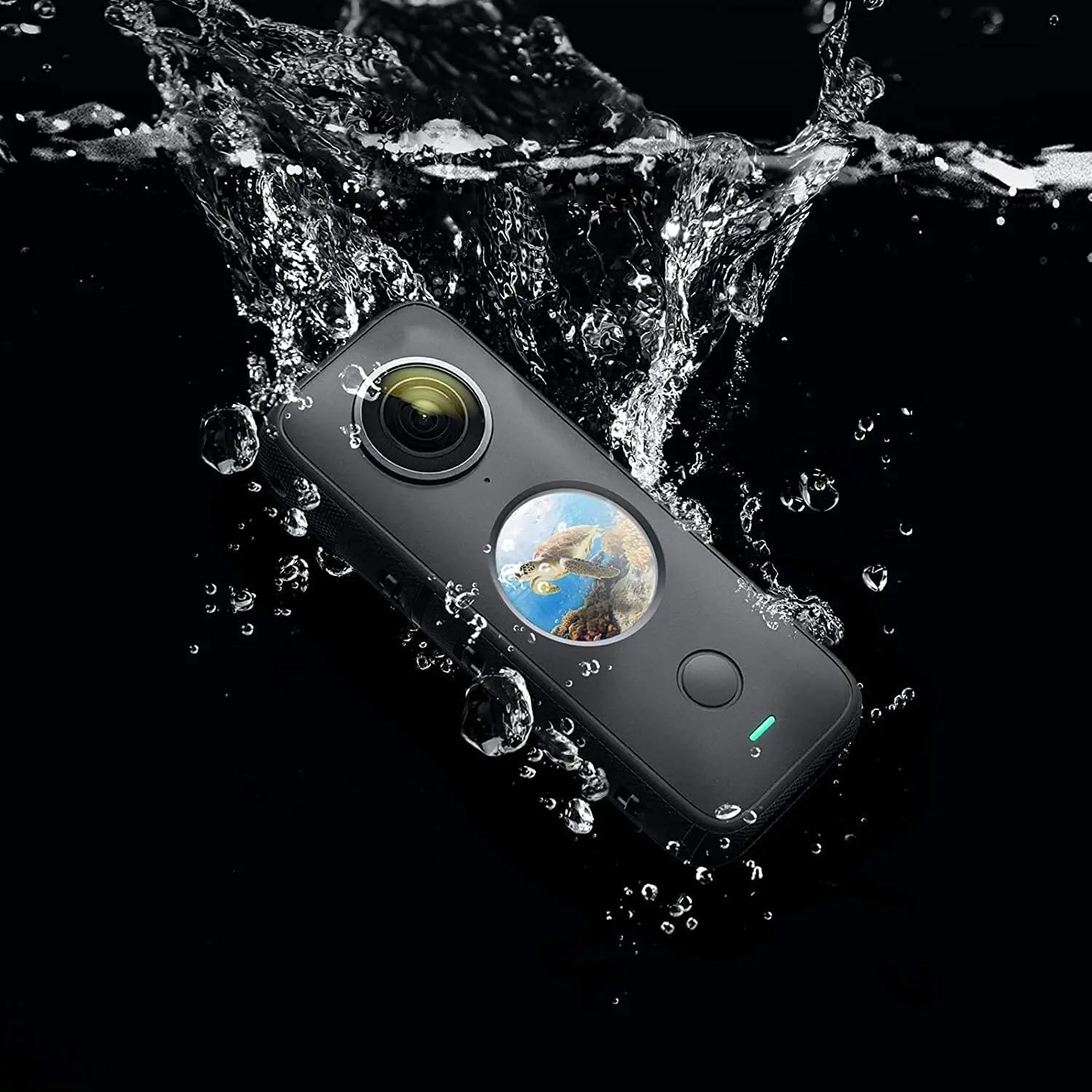 360 Degree Waterproof Action Camera, 5.7K 360, Stabilization, Touch Screen, AI Editing, Live Streaming, Webcam