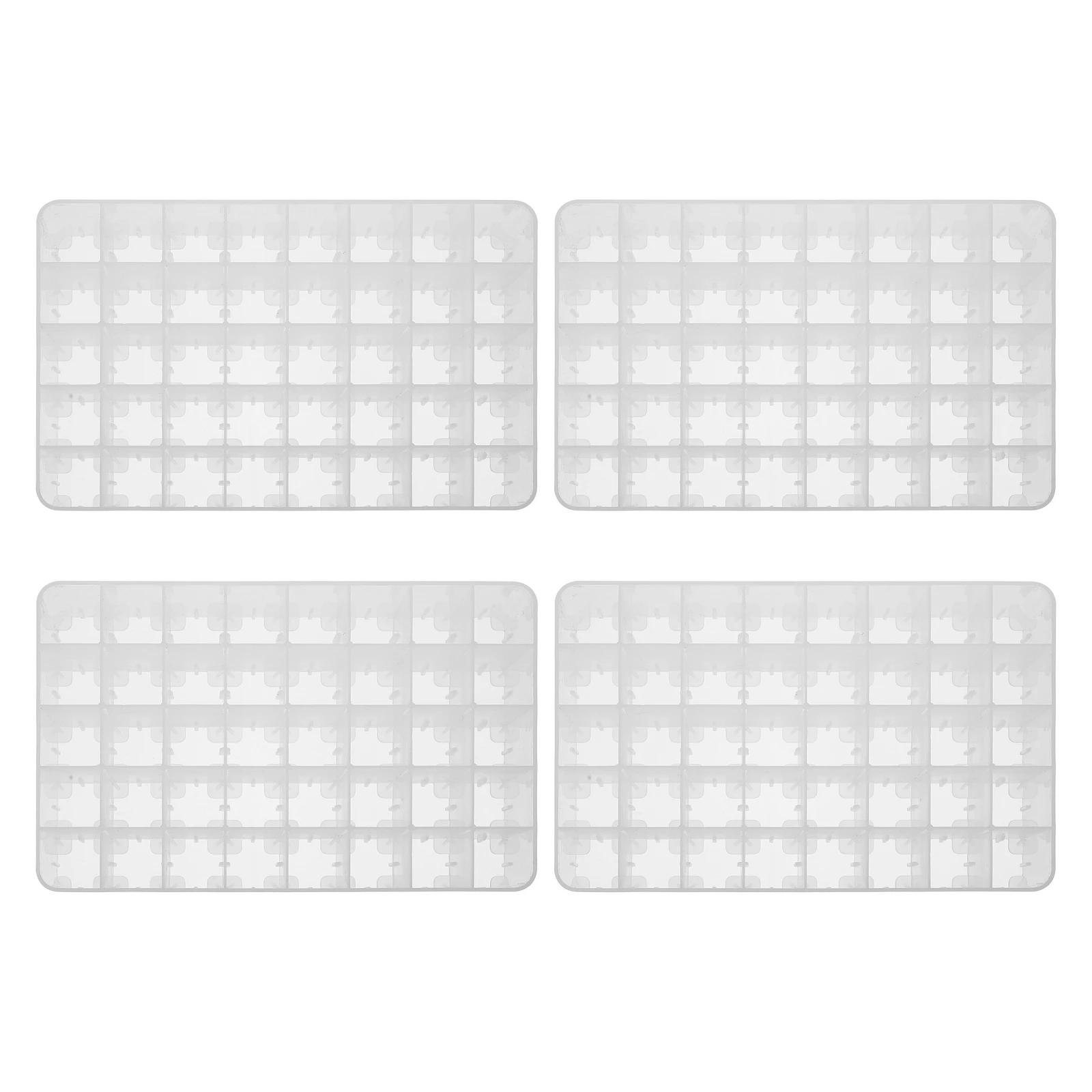 

4 Pcs Pen Holder Desk Stationery Storage Box Multifunction Pencil Cup for Office Organizers