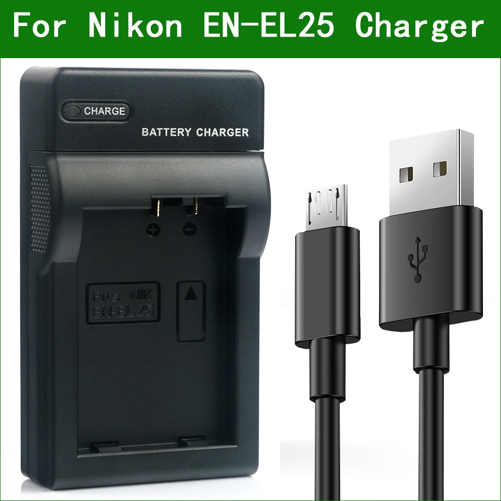 EN-EL25 EN EL25 EN-EL25a Digital Camera Battery Charger For Nikon Z50 Z30 Z FC Mirrorless