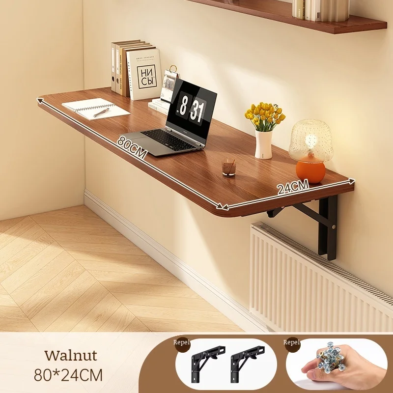 Wall foldable desk wall mounted desk against the wall study desk wall hanging desk balcony wall desk  bedroom Foldable desk