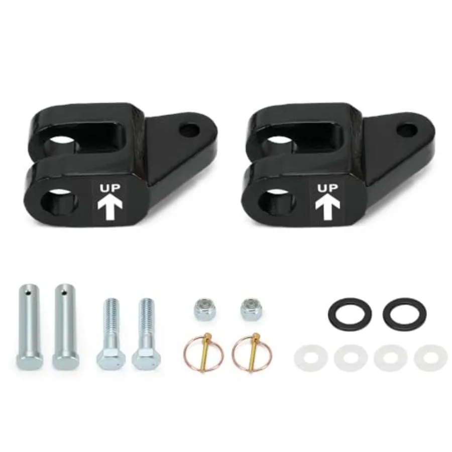 

BX88357 7/8" Pins Tow Bar and Off Road Bumper Adapter Kit Compatible With Blue Ox Avail BX7420 Ascent BX4370 Alpha BX7365 Avent