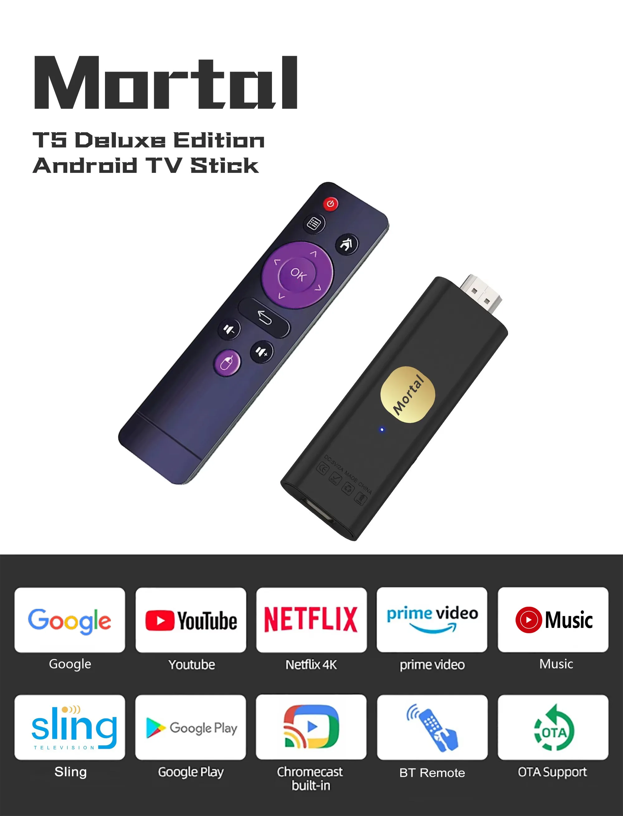 Mortal T5 Mini Tv S…