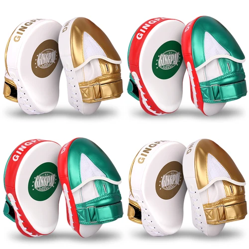 Almohadillas de boxeo curvas, manoplas de entrenamiento, guantes de mano, almohadillas de enfoque para Kickboxing, kárate, Muay Thai, Kick Sparring