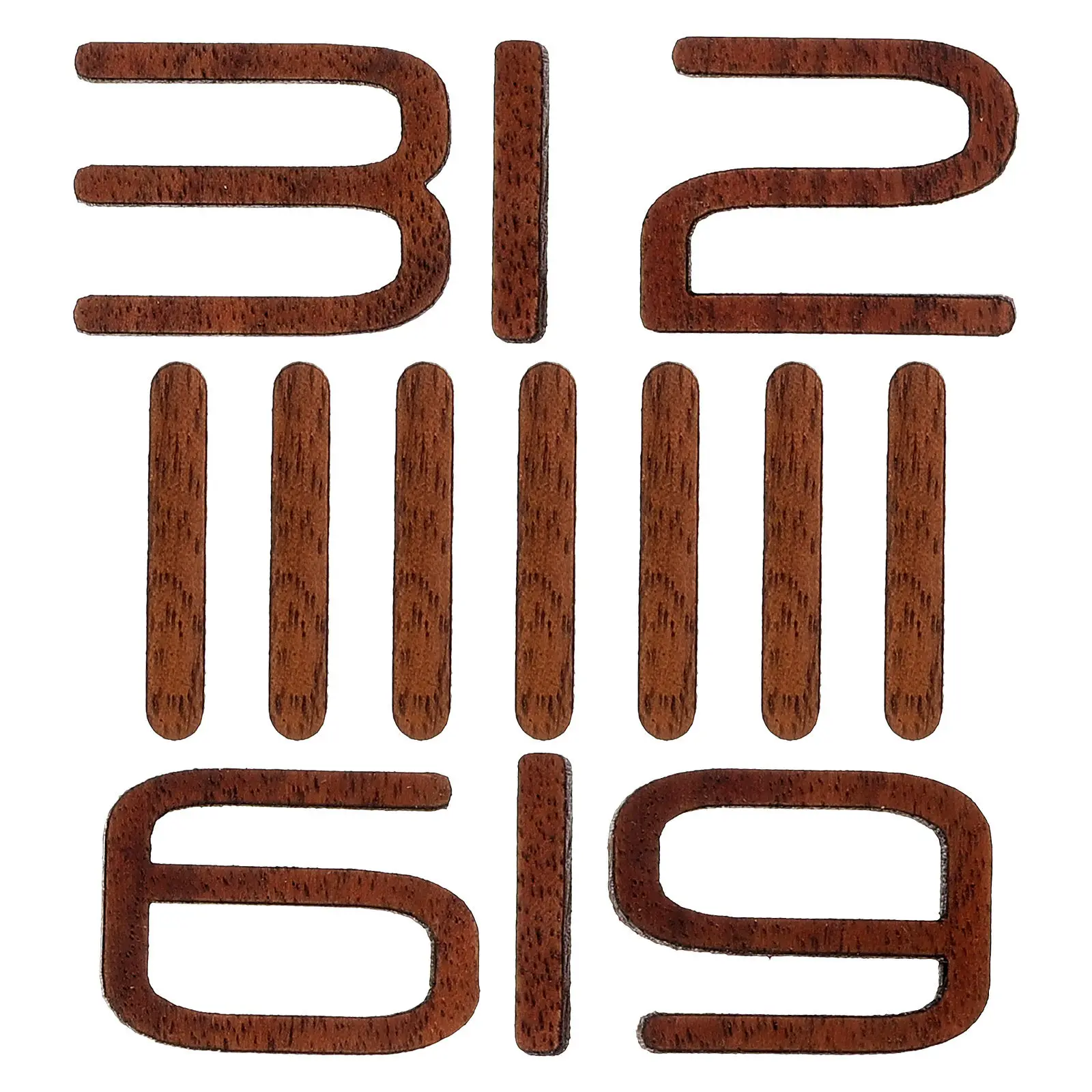 

Набор для самостоятельной сборки: деревянные настенные часы с римскими цифрами, декоративные цифры для гостиной и офиса