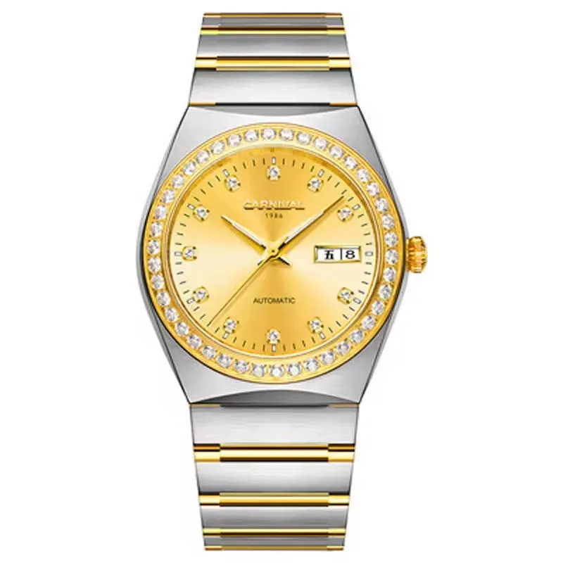 IW Carnival Movimento automatico Accessori per uomo Orologi da polso meccanici Marchi di lusso Orologio impermeabile maschile Specchio zaffiro