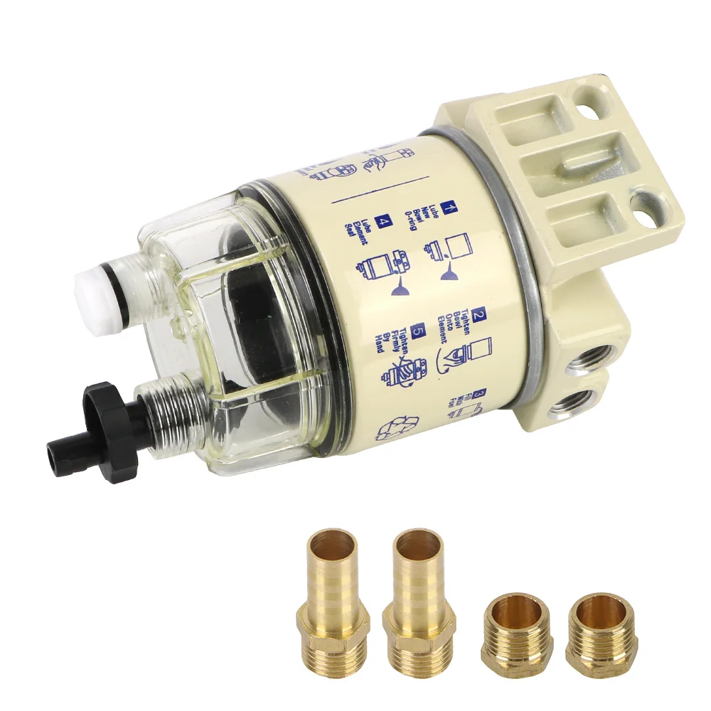 

Water Separator R12T Replaces S3240 120AT NPT ZG1/4-19 For Lawn Mower Diesel Engine Boats Automotive Parts SPIN-ON Fuel Filter
