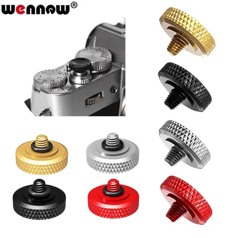 Bouton de déclenchement Concave en laiton de 11mm, anneau en caoutchouc pour Sony RX10 IV III II RX10M4 Leica Q3 D-LUX8 M10 X1 M3 M4 Nikon Z f ZF