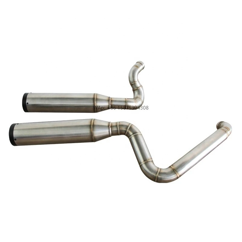 

2018-2023 New Condition HD Softail Titanium Alloy 2-into-2 Performance Stainless Steel Motorcycle Exhaust System