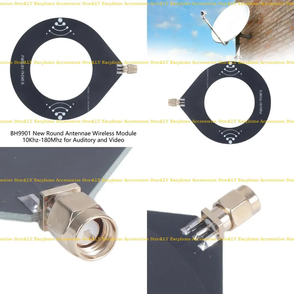 

462E Advanced BH9901 Wireless Module Antennae 10Khz-180Mhz Round Antennae for Professional Auditory Components