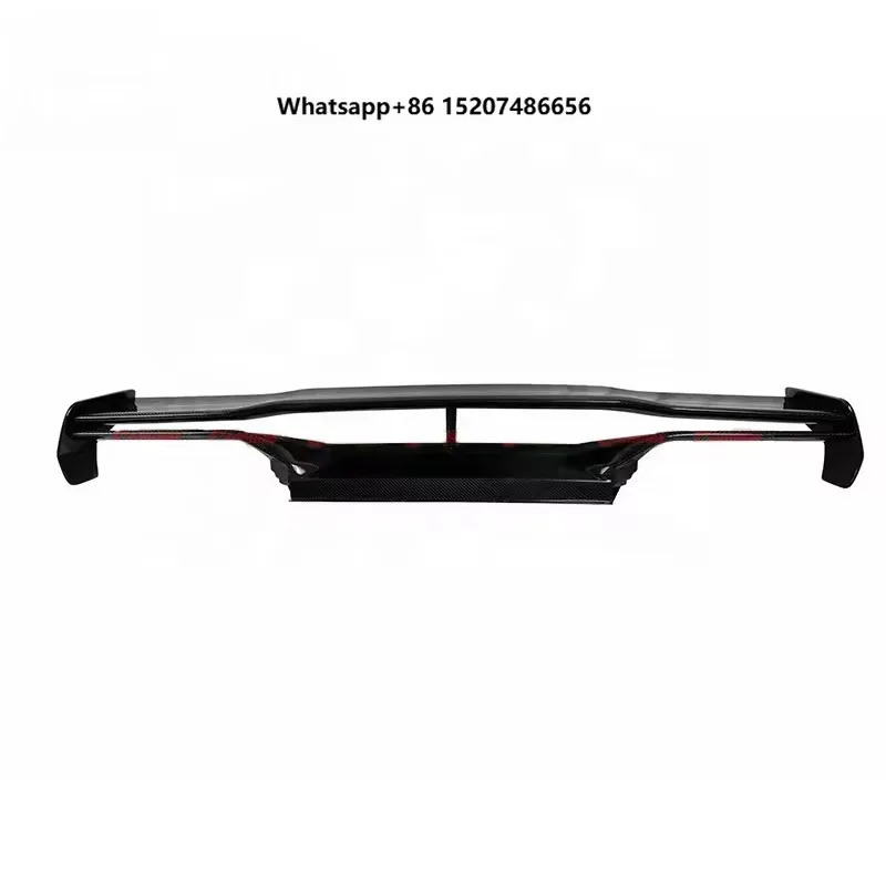 Black Carbon Fiber Racing Car Rear Trunk Wing Spoiler Sports & Entertainment Product Packaging