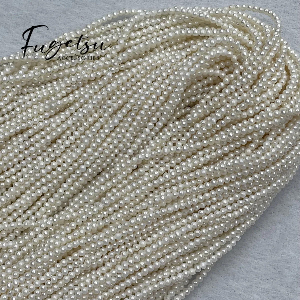 

AA+ Natural Freshwater Pearls Potato Pearl 2-2.5mm for Jewelry Making DIY Accessory Handicraft Supplies