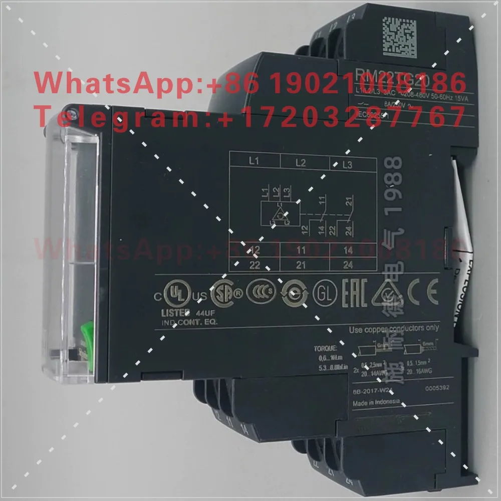 Original genuine phase sequence relay RM22TG20 phase loss protection replacement RM4TG20 RM22TR33