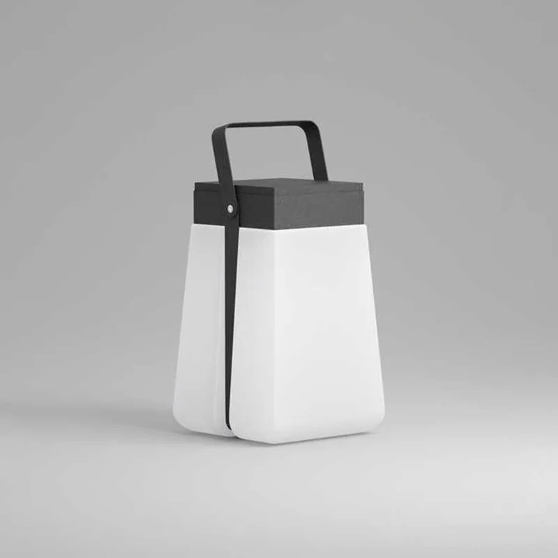 Portable Cordless Outdoor Carrying Lamp Table Lamp Waterproof Handle Solar Garden Camping Flower