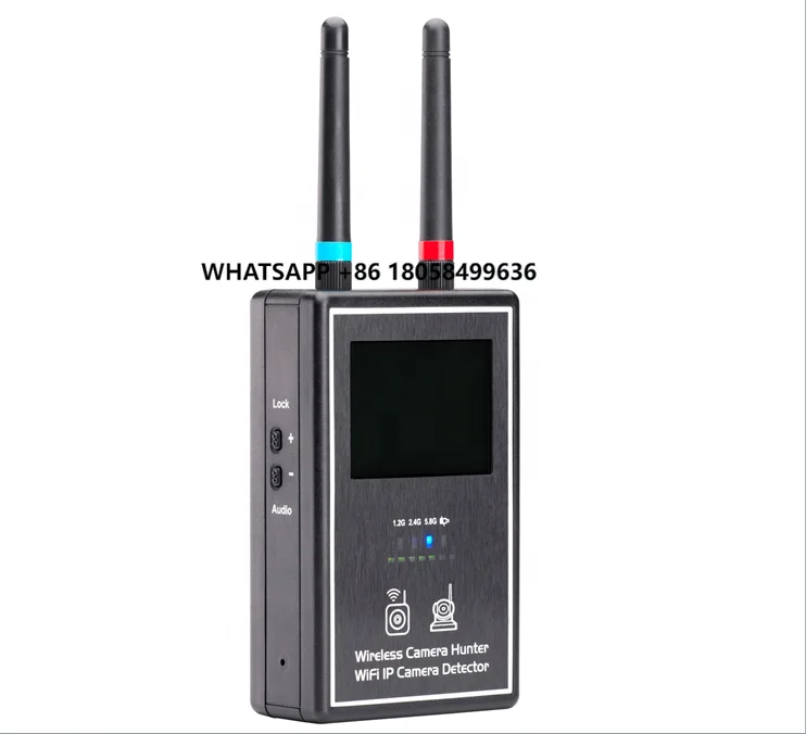 

All-Band Mini Wireless IP Camra Detector 1.2G 2.4G 5.8G WIFI for Alarm Systems