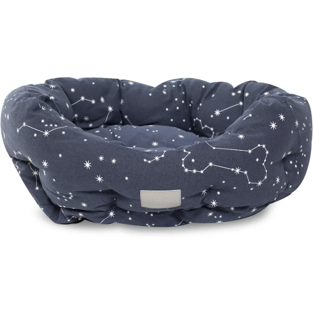 

Кровать Studio Pet, Celestial Round Cuddler, 20 x 19 x 8 дюймов (203002), маленькая