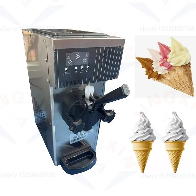 

Mini Ice Cream Maker Soft Serve Cream Snow Maker