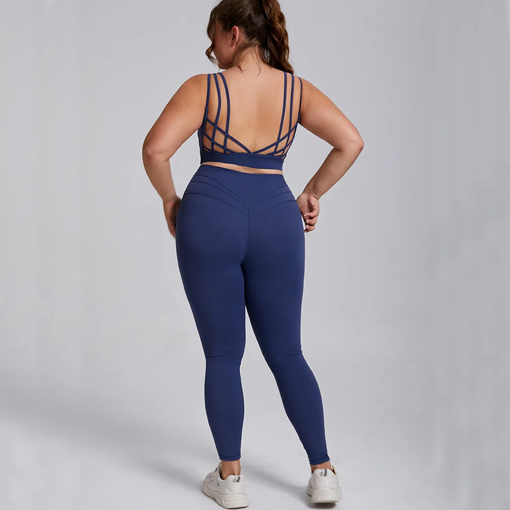 1/2PCS Plus XS-3XL Spandex Butterfly Yoga Set Women Running Yoga Suits High Waist Leggings Fitness Sports Gym Active Wear Suit