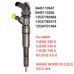 0445110047 13537785984 1353777573 New Diesel Fuel Injector Nozzle For BMW E46 E39 E38 E53 330d 330xd 530d 730d 3.0d