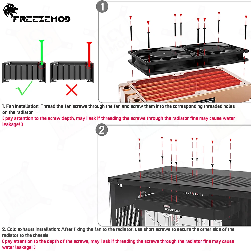 FREEZEMOD 9 سنتيمتر المبرد الألومنيوم 20 مللي متر زعنفة سميكة 9 الأنابيب يدعم 90 مللي متر المشجعين PC حالة الطائرة بدون طيار تبريد المياه تبديد الحرارة SR-LP20-90