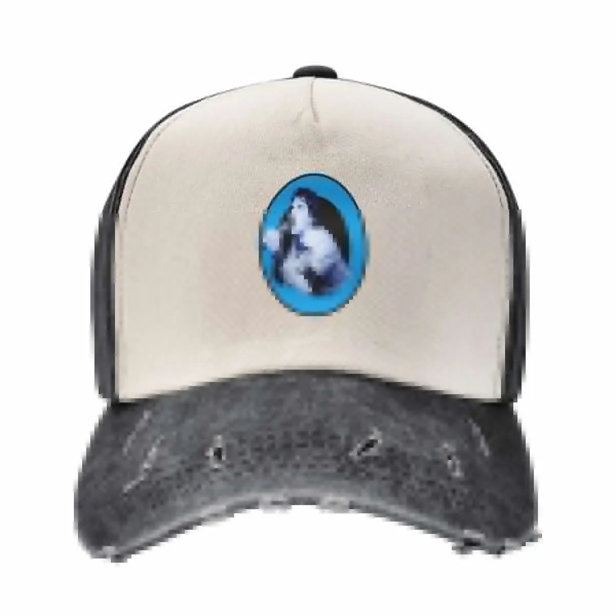 

Darby in Blue Round Baseball Cap Hip Hop Golf Wear |-F-| Beach Bag Girl Men's