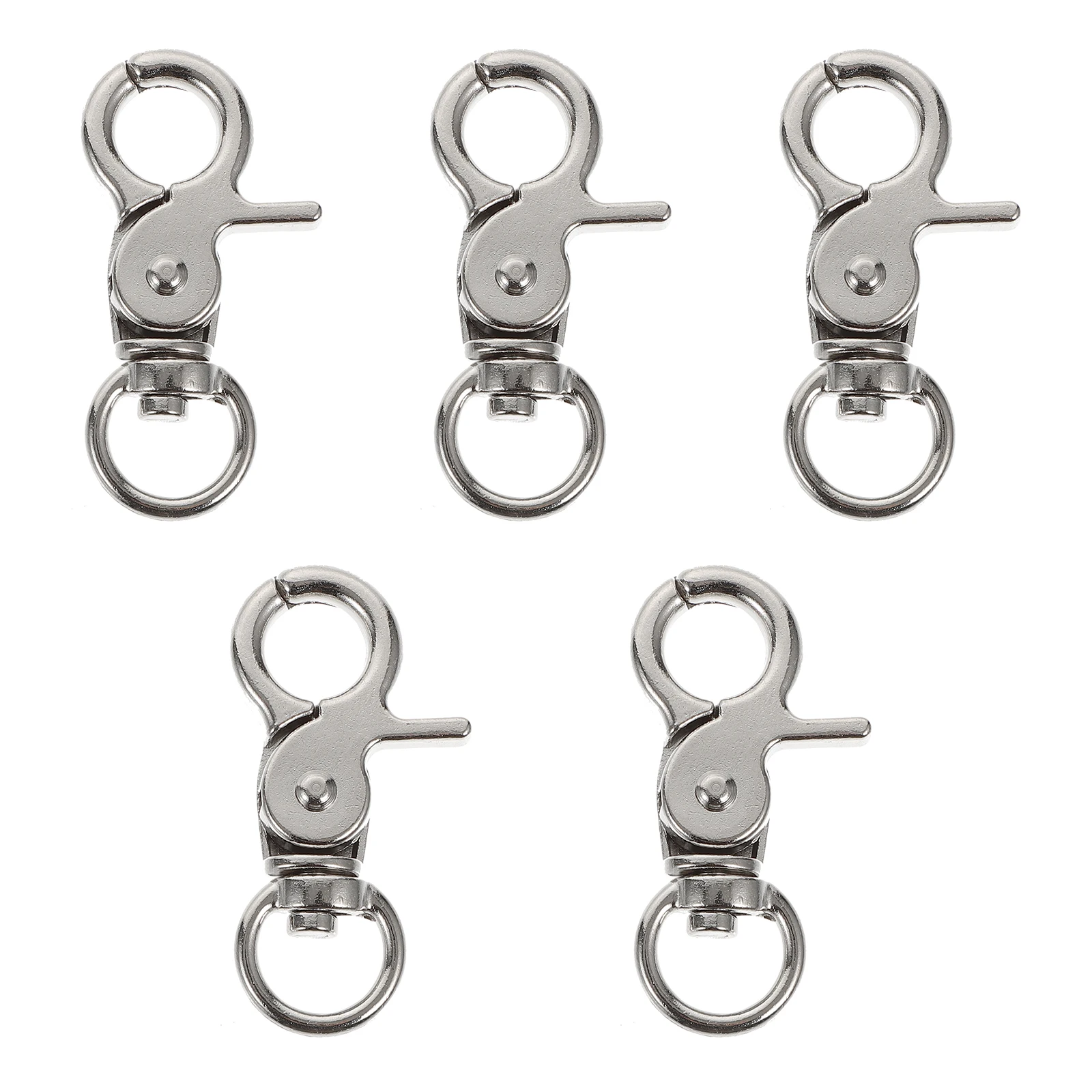 

5pcs Bird Cages Lock Lobster Clasp Door Parrot Cages Swivel Spring Buckle Pet Cagess Accessories