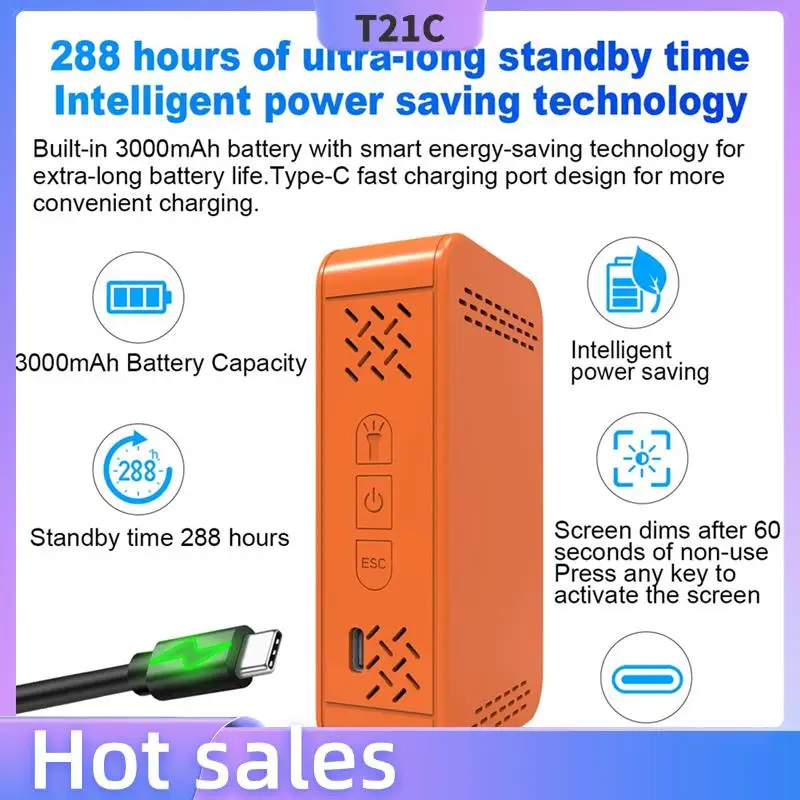 

T21C Tuya Smart Wi-Fi хранилище данных, концентрация кислорода, детектор воздуха, открытый кемпинг, измеритель температуры и влажности угарного газа