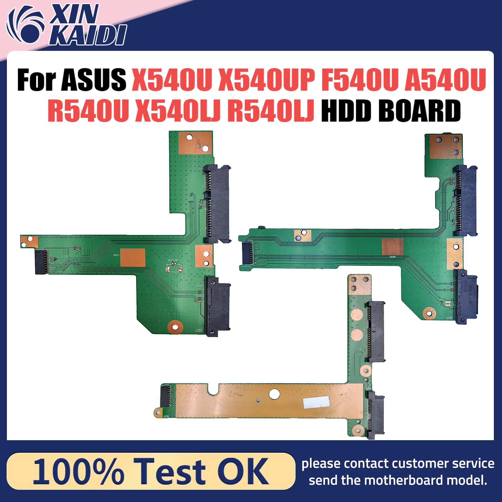 For ASUS X540U X540UP F540U A540U R540U X540LJ R540LJ X540S X540SA X541SC X541S X541SA HDD HARD DRIVER BOARd