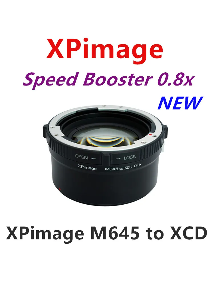 

XPIMAGE Focal Reducer Optics Adapter Put Mamiya645 Lens to Hasselblad XCD Mount 100S 50S2 M645-XCD 0.8x Adapter Speed Booster0.8