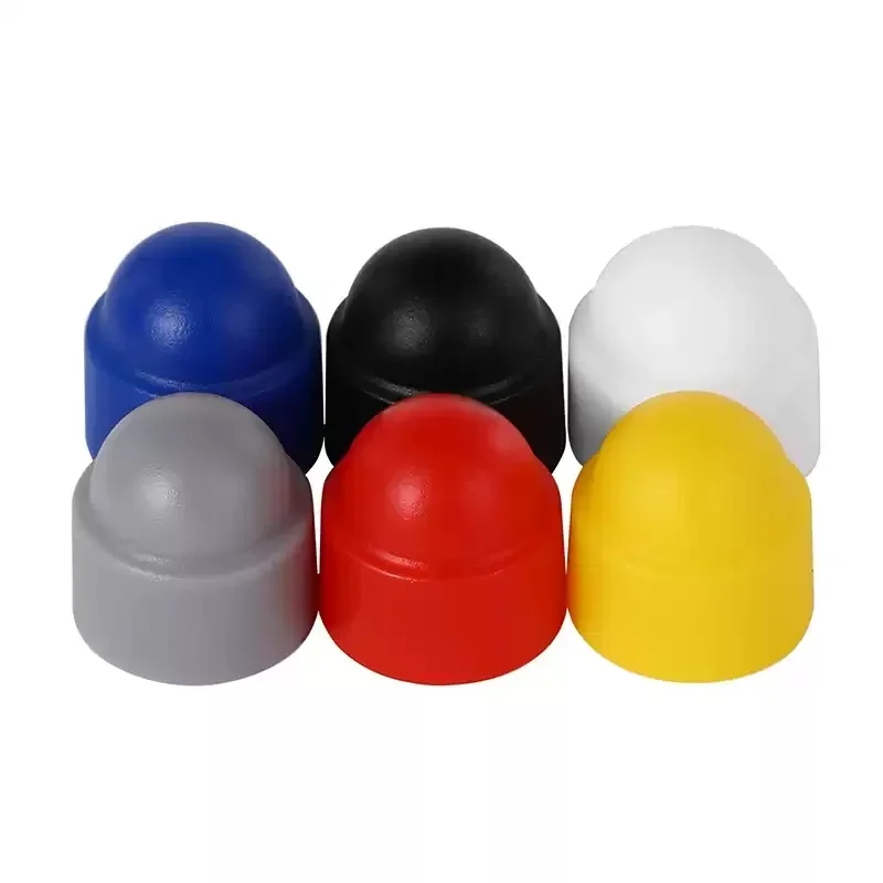 PE Plastic Hexagon Caps For Bolt Protect Nut M3~M24 Waterproof Dust Proof Protective Decoration Nuts Cap For Car Wheels Exterior