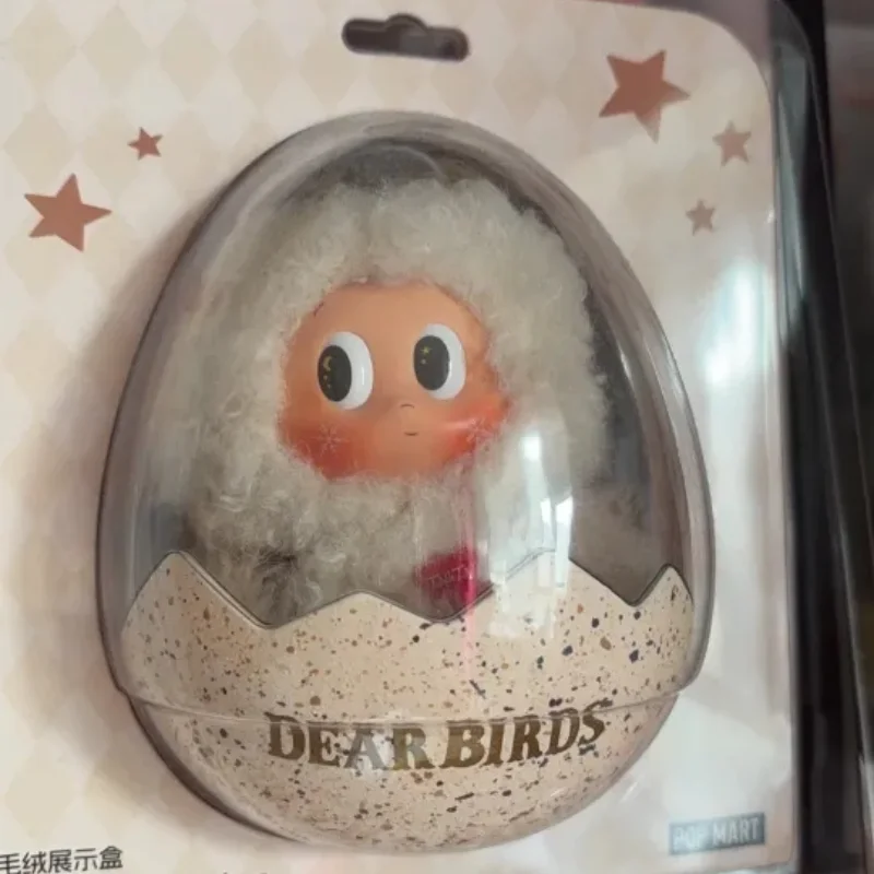POPMART Dear Birds Series Vinyl Plush Display Box Blind Box Mystery Anime Figure Doll for Desktop Ornaments Unique Gift Collecti
