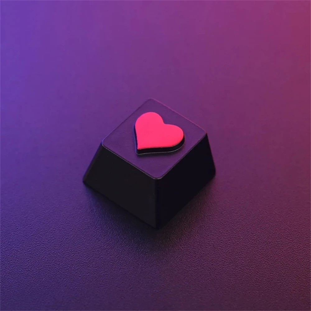 KeyStone Embossed Poker Keycap - Suit Series Metal Alloy Mechanical Keycap for Cherry MX R4 Height Premium Keycaps Set"