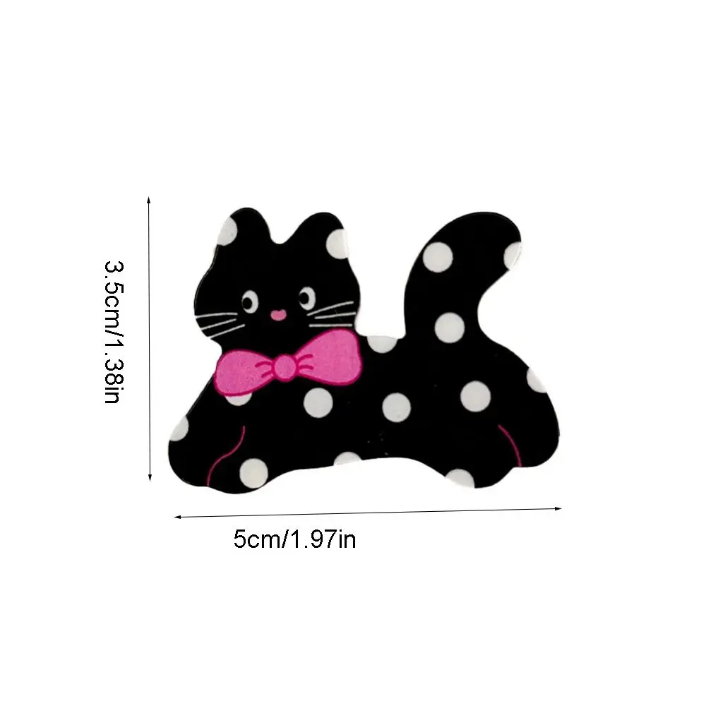 Creative Cartoon Cat Hair Clip Acrylic Animal Cartoon Hair Clip Hair Accessories Headwear Acrylic Bang Clip Wash Face