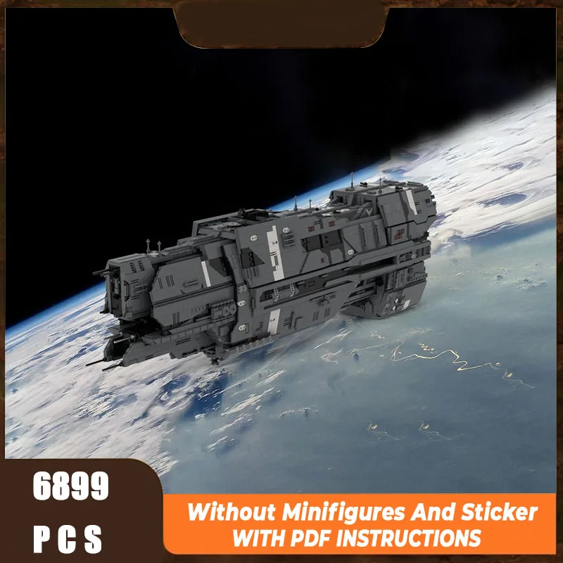 Moc Building Epoch-class Aviation scorta pesante shipV2Technology Blocchi modulari Regali Giocattoli per bambini Set fai da te Assemblaggio