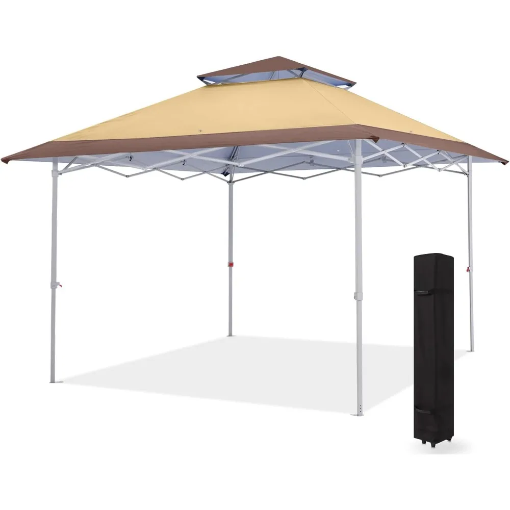 

Pop-Up Canopy Tent 13x13 Instant Shelter Outdoor Canopy with Wheeled Bag