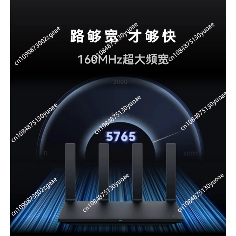 WiFi router, 6 + 7200 Mbps, double through the wall, high speed Internet access, Whole House coverage, Whole House coverage, new