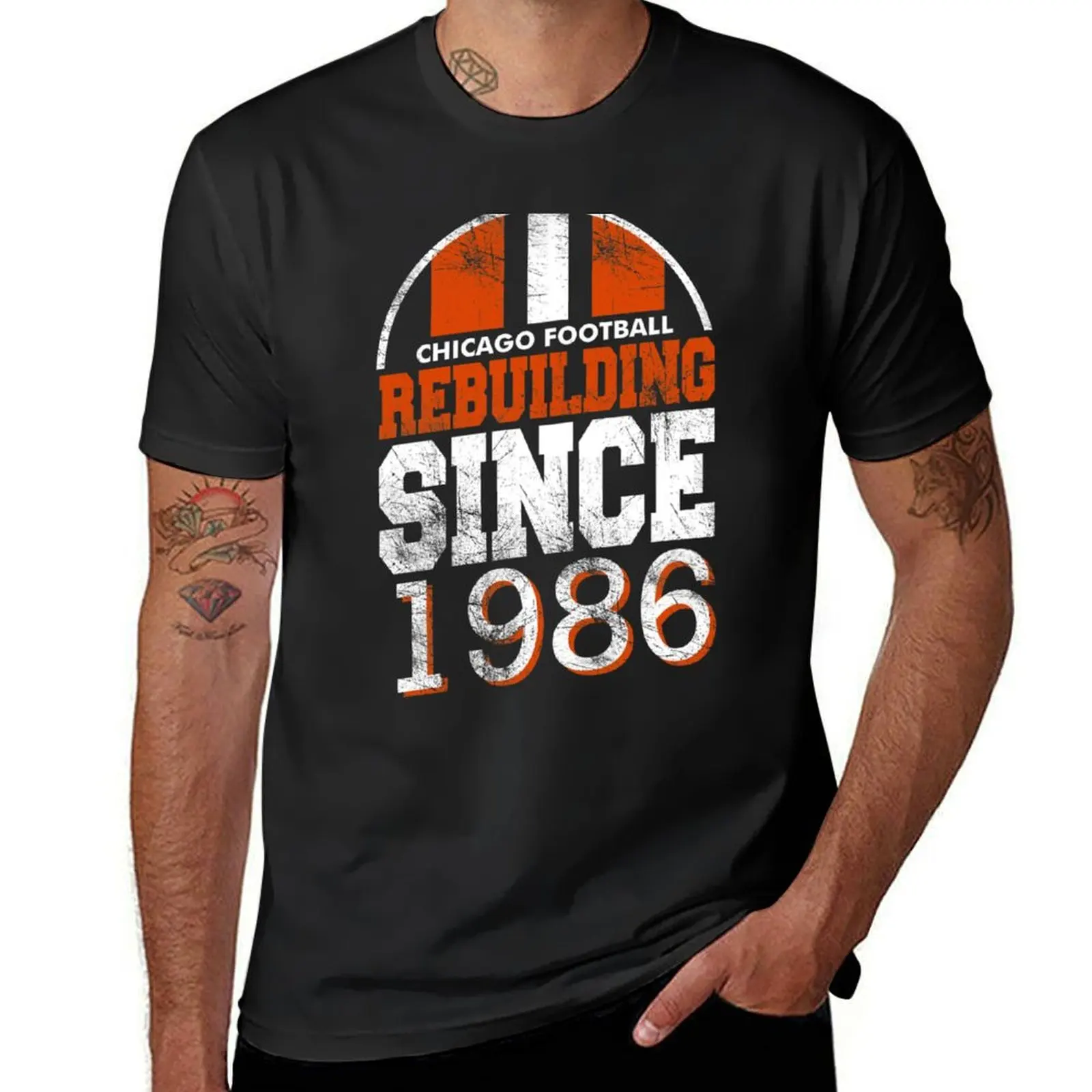 

Chicago Rebuilding T-Shirt blue archive affliction shirts baggy shirts shirts men