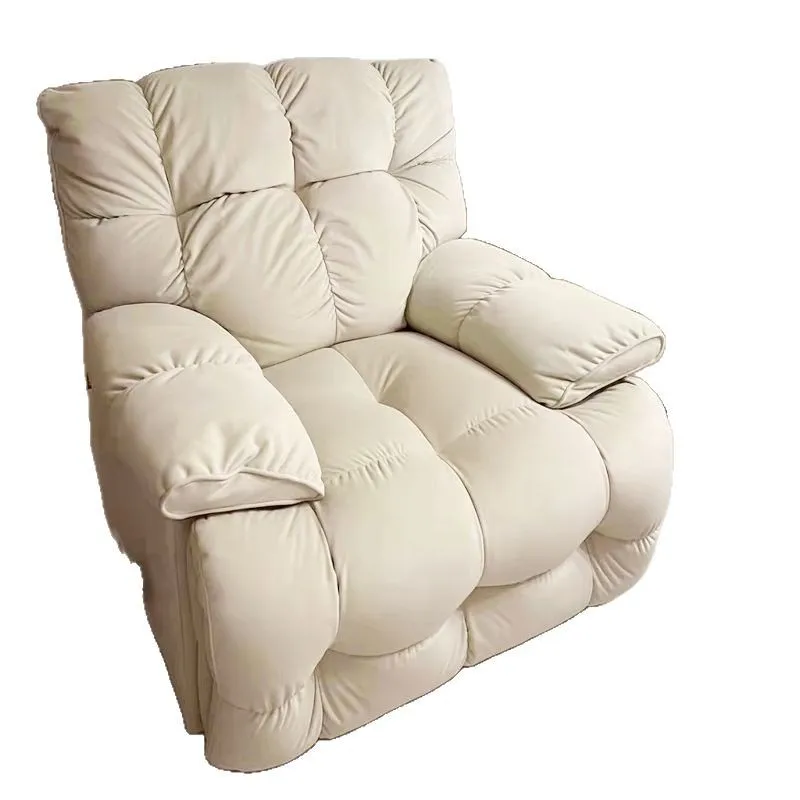 

Space lazy sofa cabin, multifunctional single sofa chair, cream can lie down and sleep