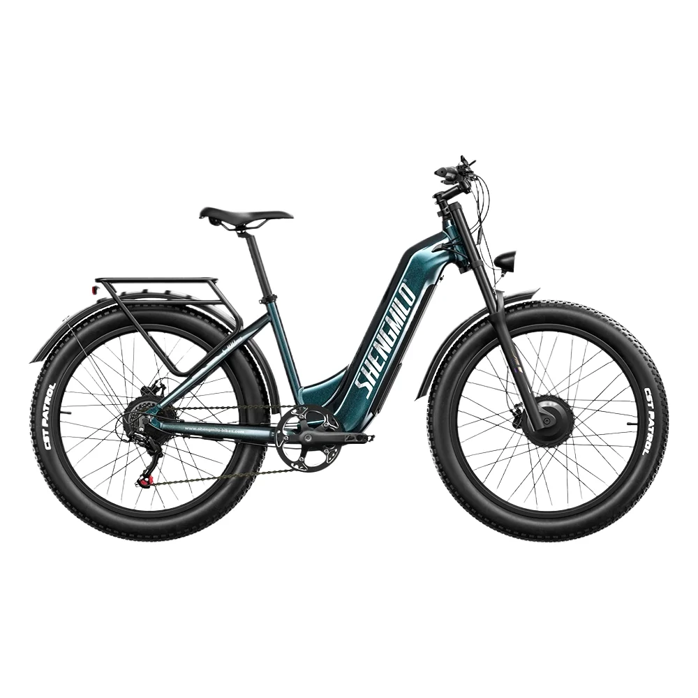 Shengmilo S700 Pro Elektrofahrrad 48V25AH Batterie, E-Mountainbike, Doppelmotor, 26 Zoll E-Bike, Fatbike, Elektrofahrrad für Erwachsene.