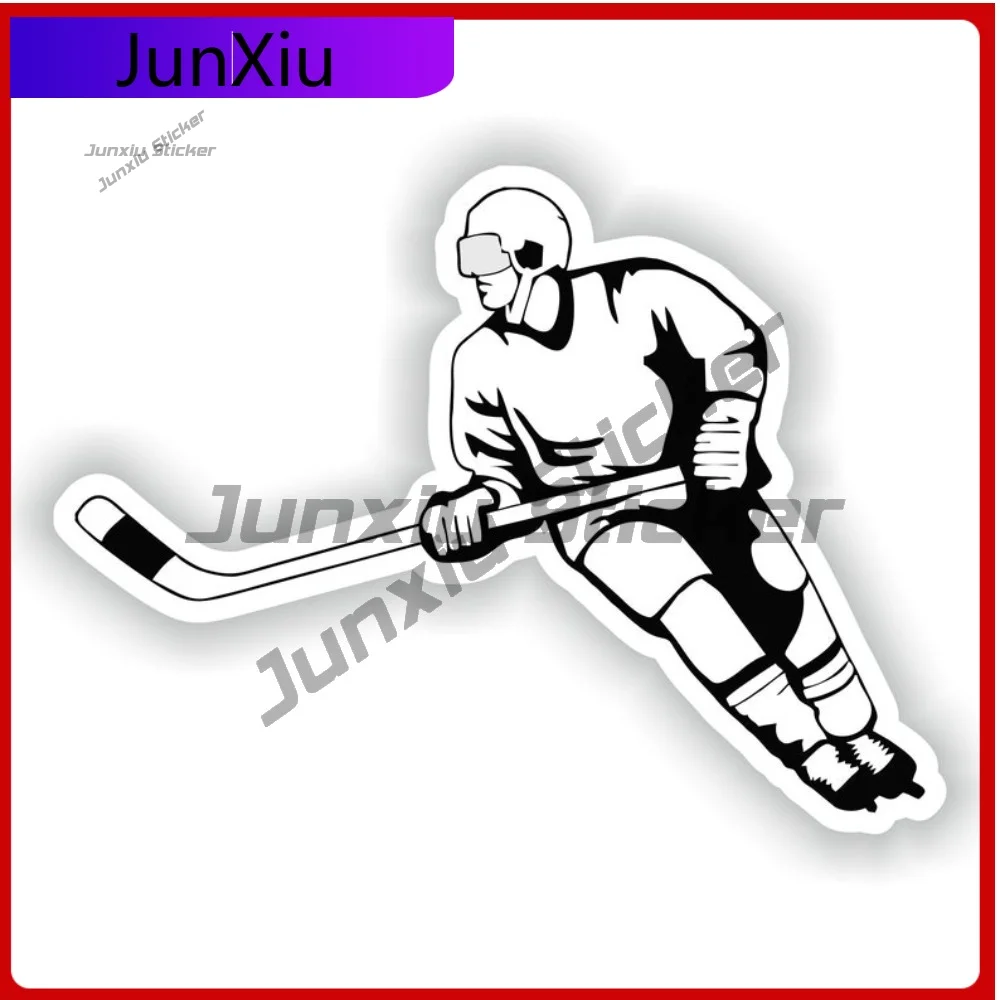 

Hockey Van Sticker Sports Enthusiast Vinyl Decals Custom Decals Camping Sticker For Car Decoration Suv Decals And Graphics Suv