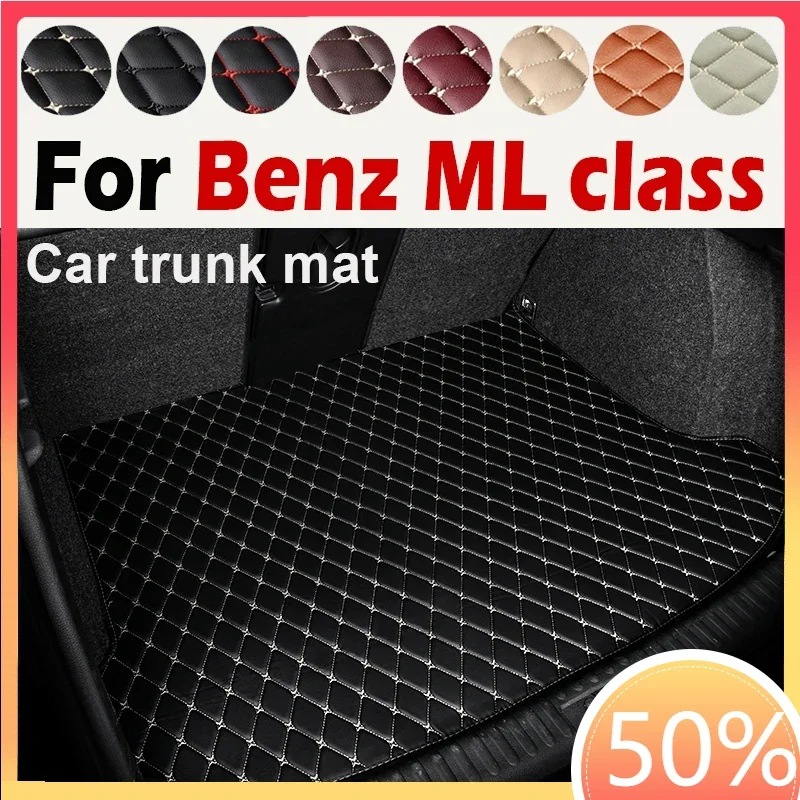 Car trunk mat for Benz ML class W166 2012 2013 2014 2015 2016 cargo liner carpet interior accessories cover