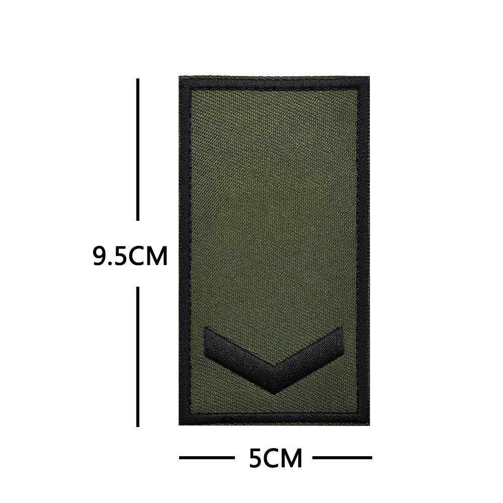 Army Green Hot New Style Israel Army Rank  Embroidery Patch Sew On Military Overcoats Shoulder Bag Hat Sticker Cloth Applique