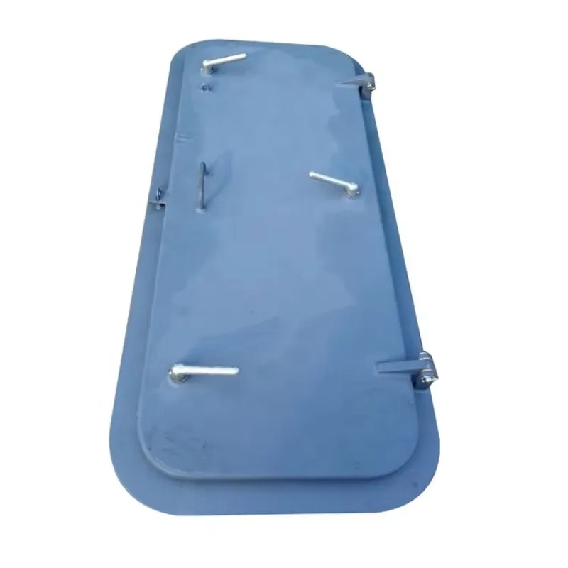 Marine weatherproof watertight aluminum or steel door with cabin cover