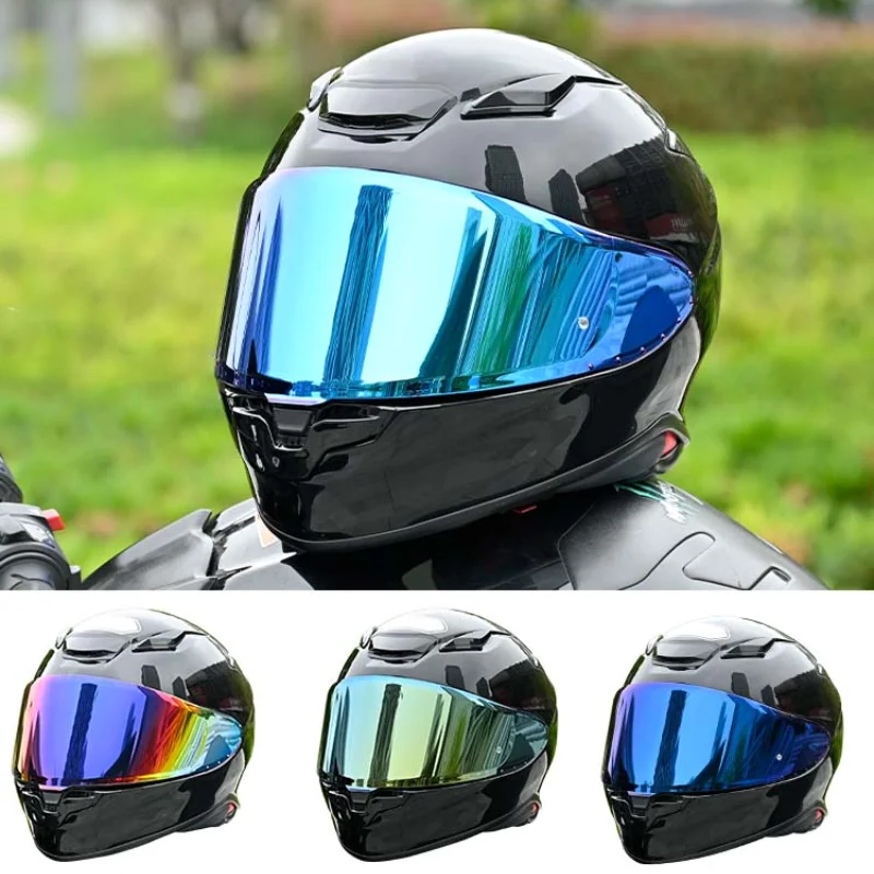 Visière de casque pour SHOEI Z8 NXInter RF1400 CWR-F2 Full Face Moto Lentille Protection UV Bouclier Étanche puzzles ete Moto Accessoires