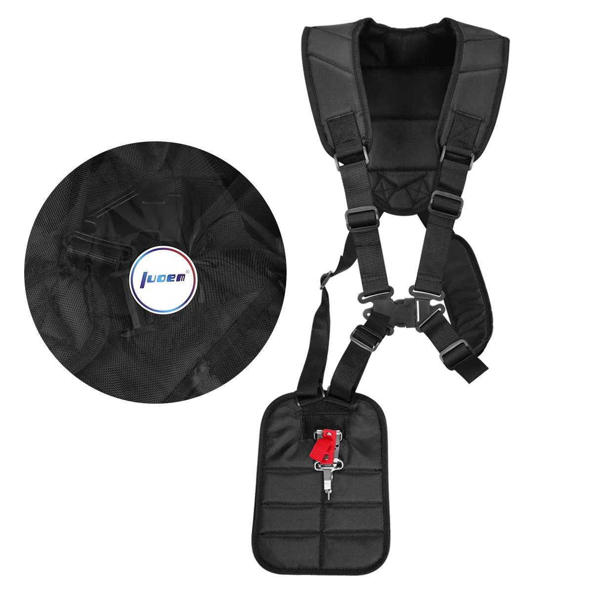 

Grass Trimmer Strap Adjustable Harness Belt Gardening Tool Waist Band Buckle Soft Shoulder Harness Strap Pad Comfort