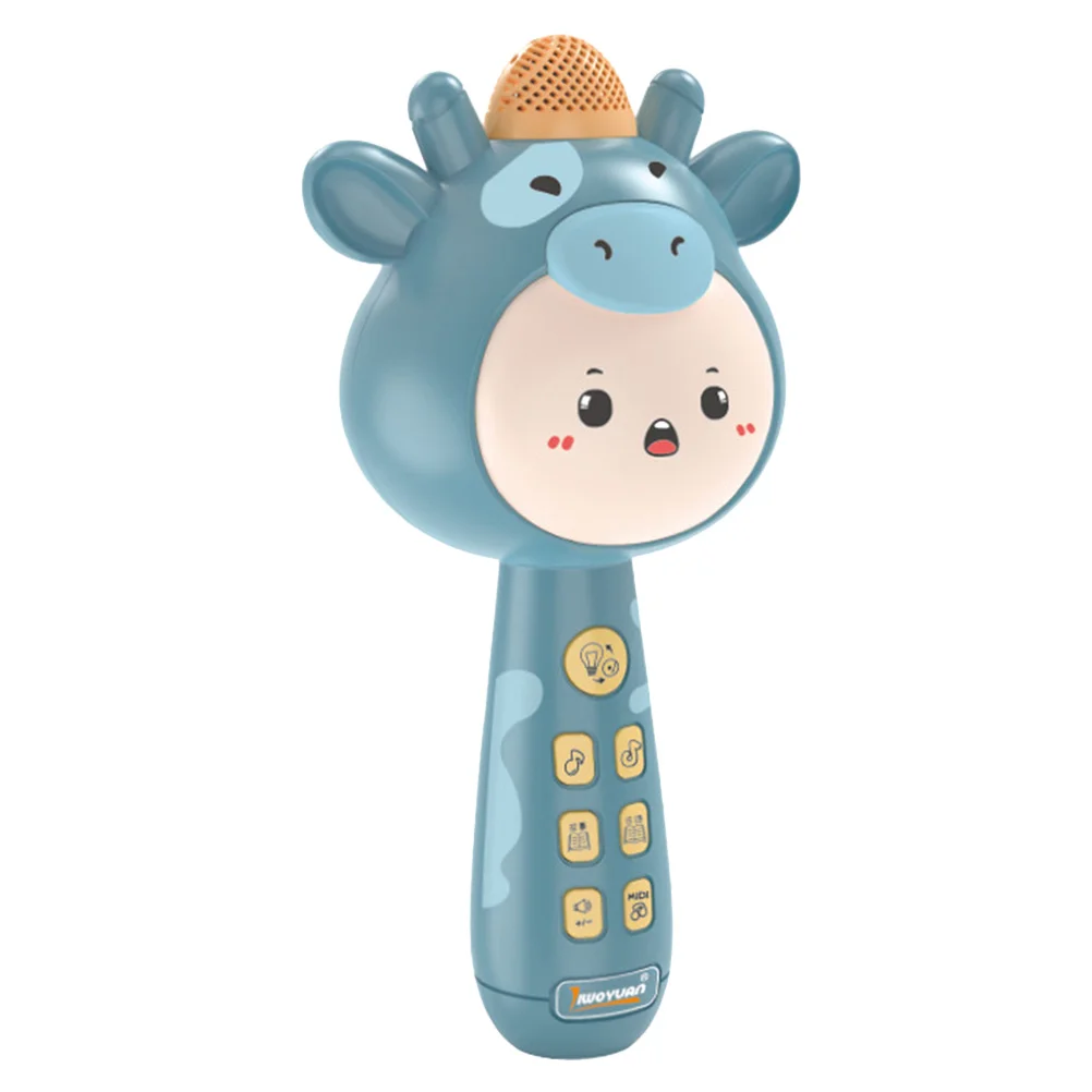 مجموعة واحدة من ميكروفون لاسلكي للأطفال، لعبة الموسيقى الإبداعية، ميكروفون أطفال بألوان زاهية لتغني متعة الكاريوكي #3